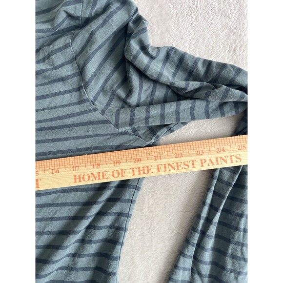 Lululemon Tee Shirt Long Sleeve Basic Mens Striped Stretch Performance Large - Picture 7 of 10